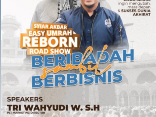 Ikuti Syiar Akbar EASY UMRAH BANJARMASIN 07 Desember 2025 dan Dapatkan Doorprize UMROH GRATIS! 2 Syiar Akbar Easy Umrah di Banjarmasin 7 Desember 2025