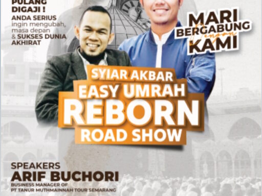 Ikuti Syiar Akbar EASY UMRAH TEGAL 29 November 2025 dan Dapatkan Doorprize UMROH GRATIS! 1 Syiar Akbar Easy Umroh Tegal 29 Desember 2025